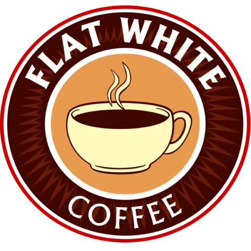 Flat White Coffee Logo